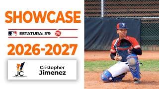  CATCHER | CRISTOPHER JIMENEZ | UNO DE LOS PROSPECTOS A SEGUIR | CLASS 2026 - 2027