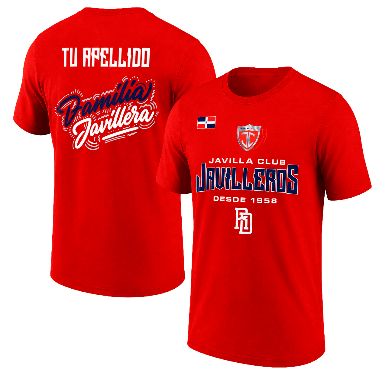 Jersey Oficial de Padres y Aficionados - Rojo - Imagen 1