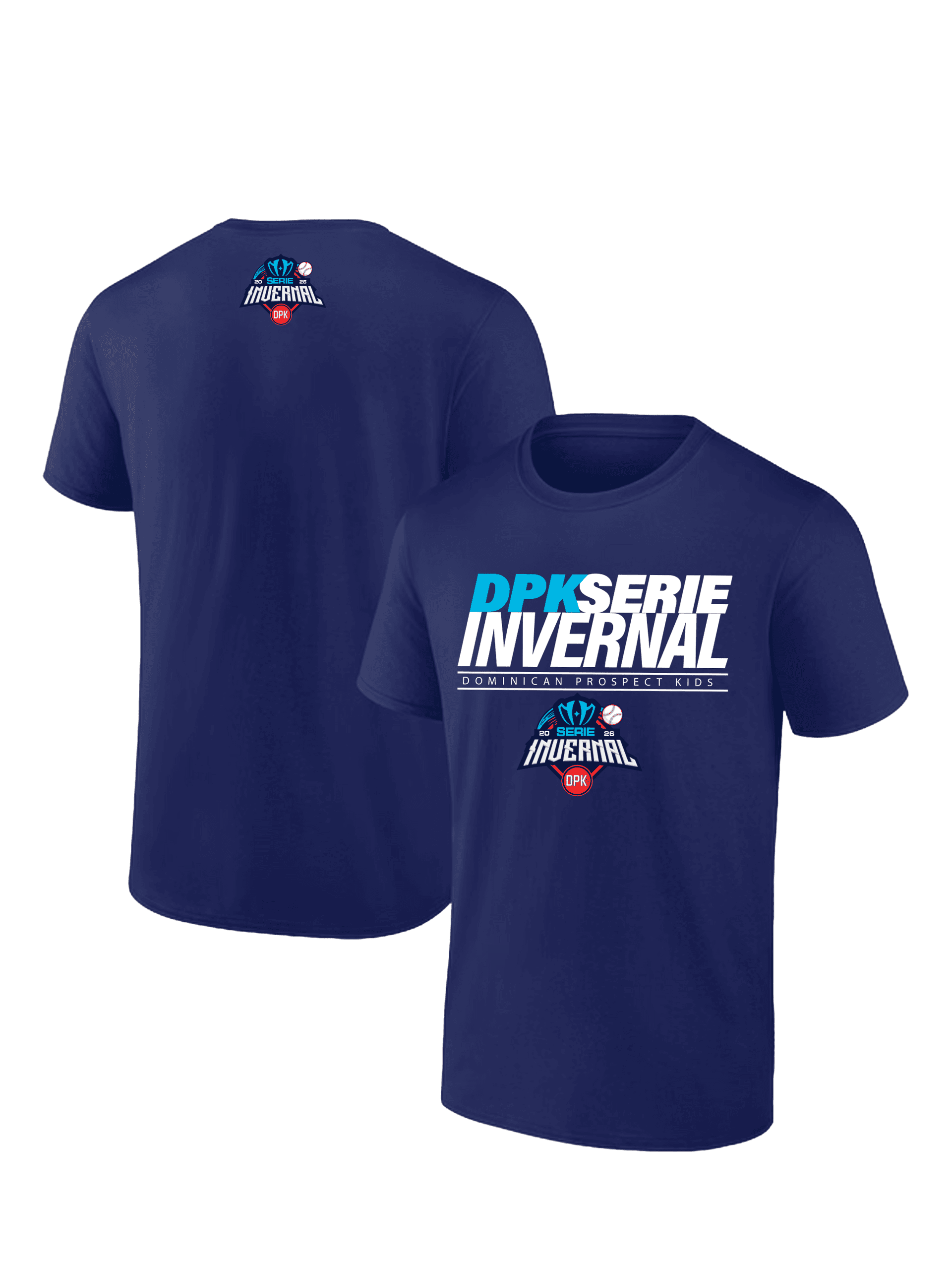 Camiseta Azul Navy para fans Serie Invernal - Imagen 1