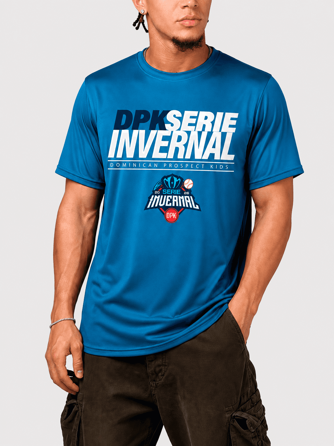Camiseta Azul cielo para fans Serie Invernal - vista 2
